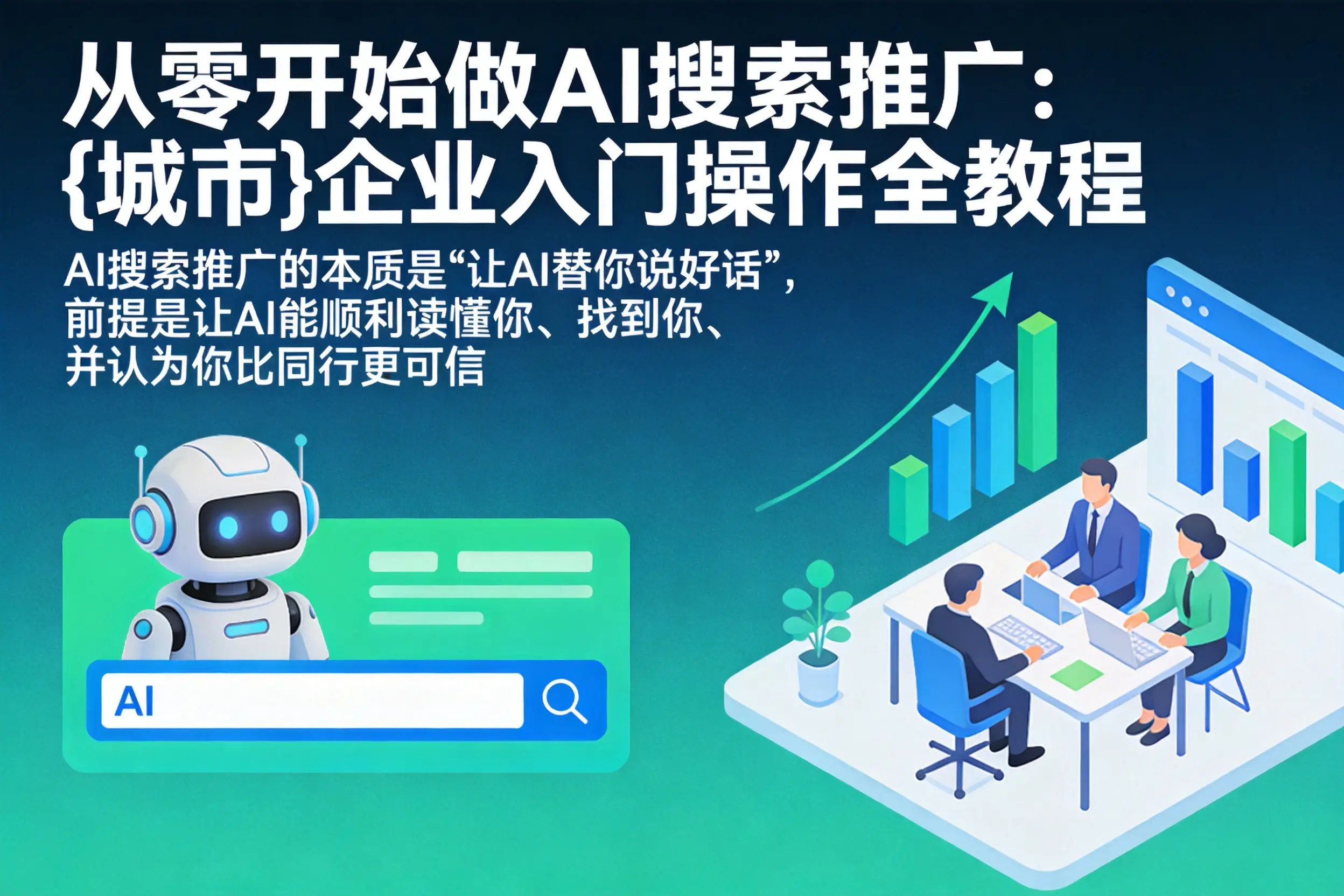 从零开始做AI搜索推广：临夏企业入门操作全教程