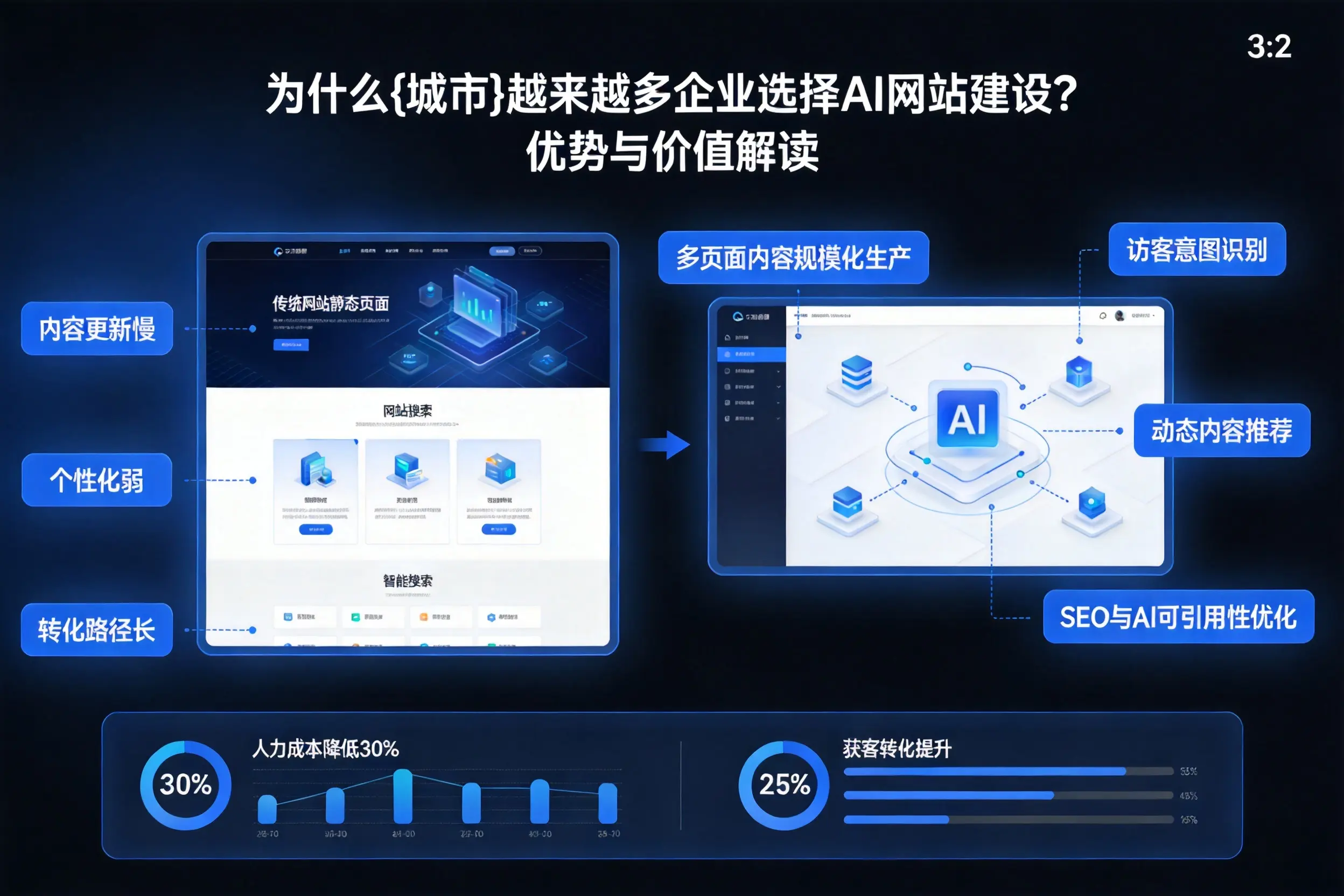 为什么临夏越来越多企业选择AI网站建设？优势与价值解读